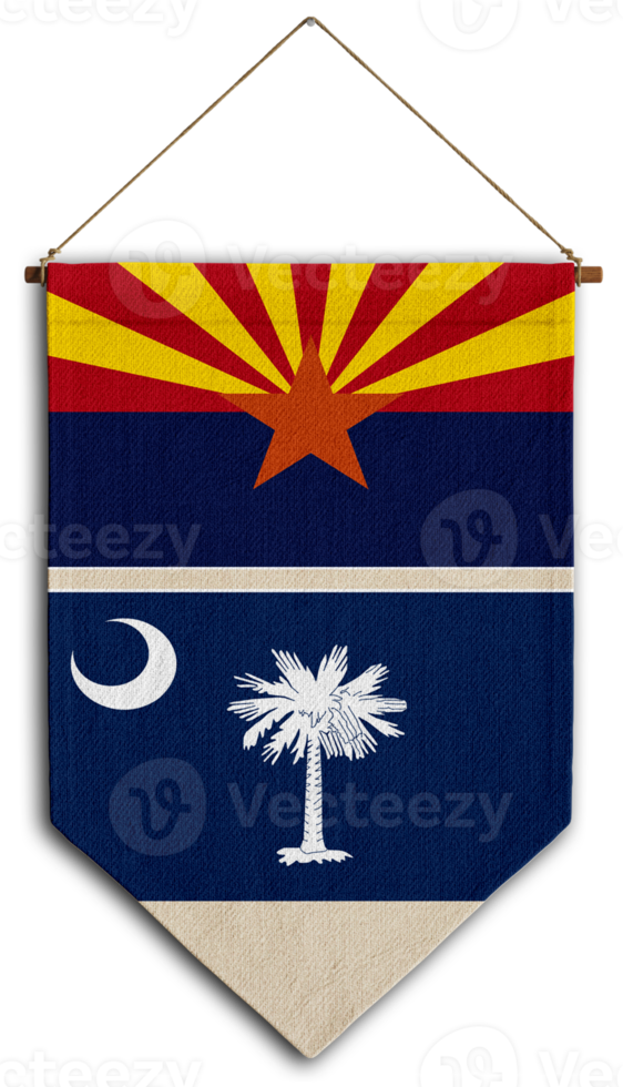 flagge beziehung land hängende stoff reise einwanderung beratung visum transparent arizona south carolina png