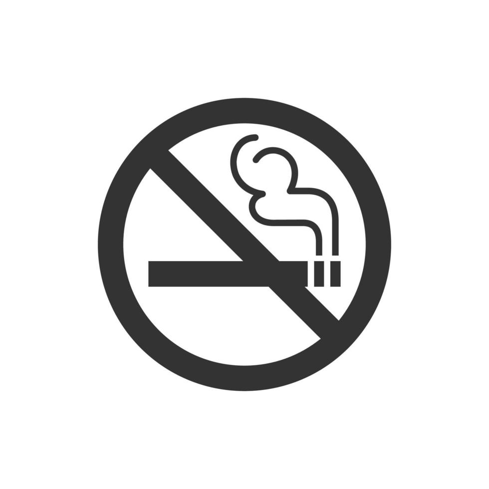No Smoking icon vector design templates
