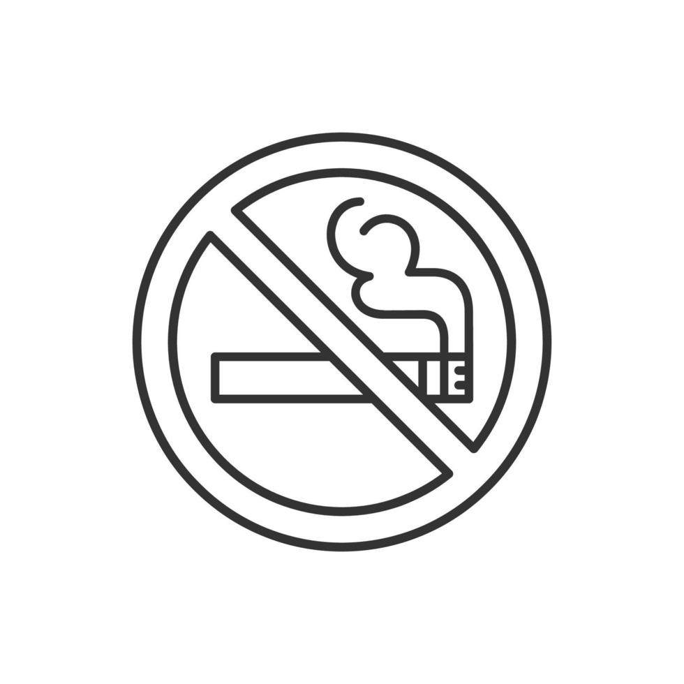 No Smoking icon vector design templates