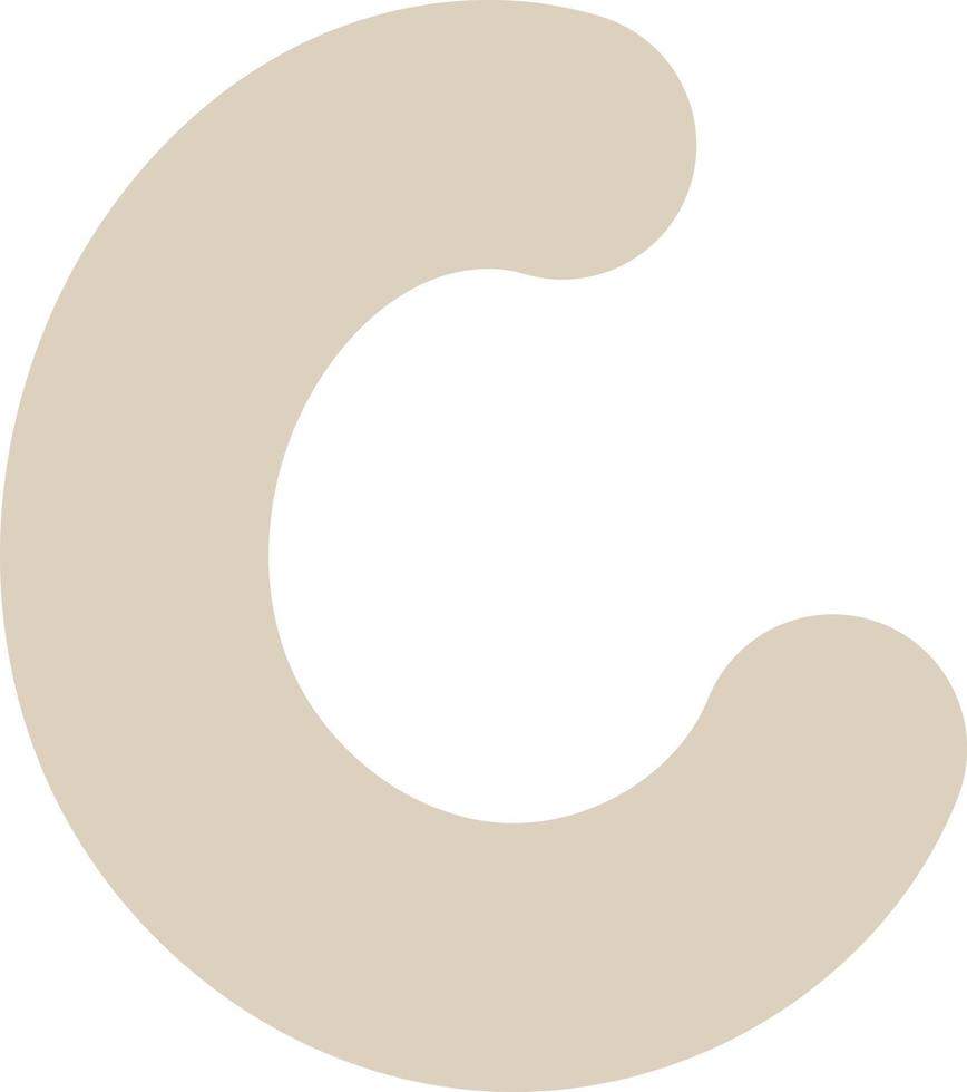 Abstract shape c illustration vector