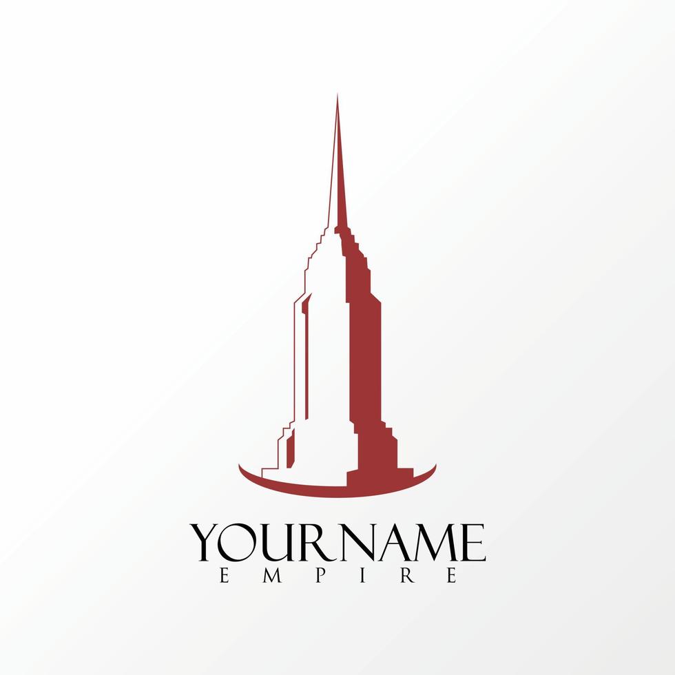 Simple and unique skyscraper or building tower image graphic icon logo design abstract concept vector stock. can be used as an estate or architect or property.