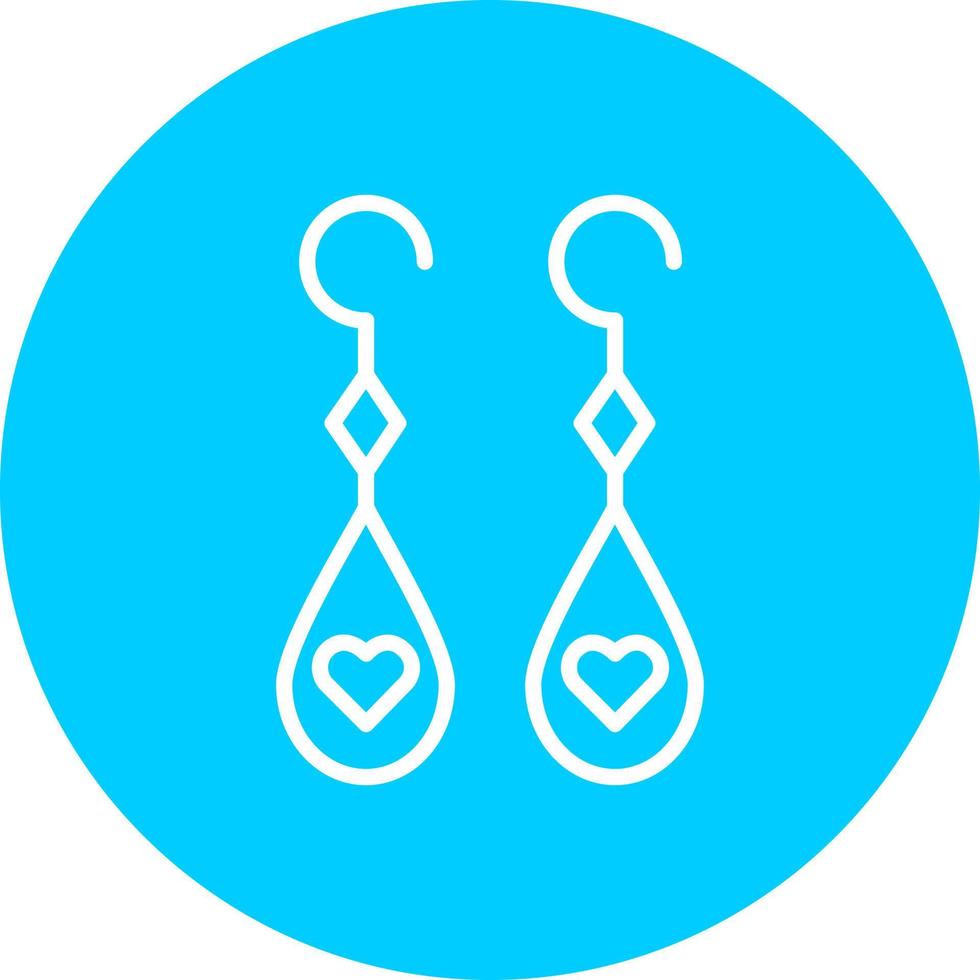 Earrings Vector Icon