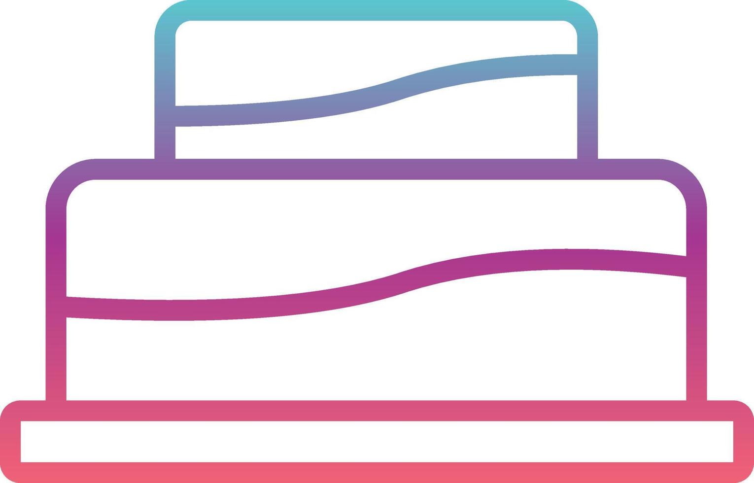 Wedding Cake Vector Icon