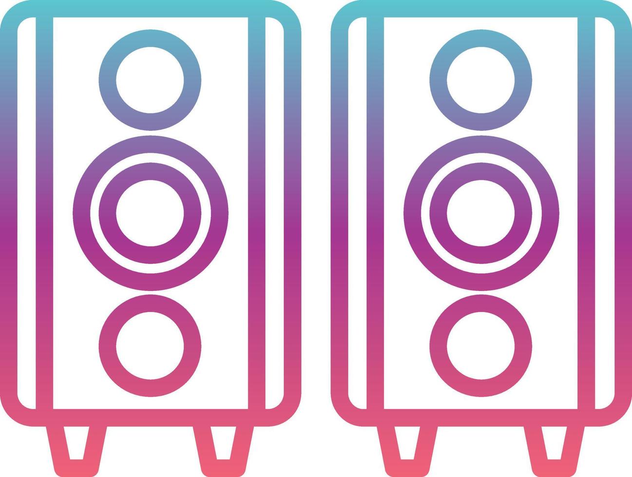 Loudspeaker Vector Icon