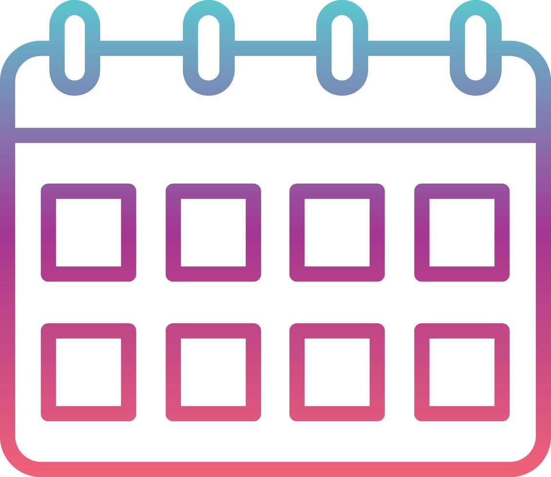 Calendar Vector Icon