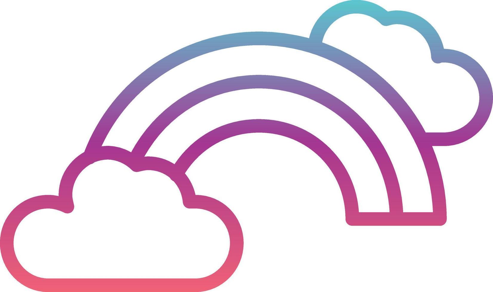 Rainbow Vector Icon