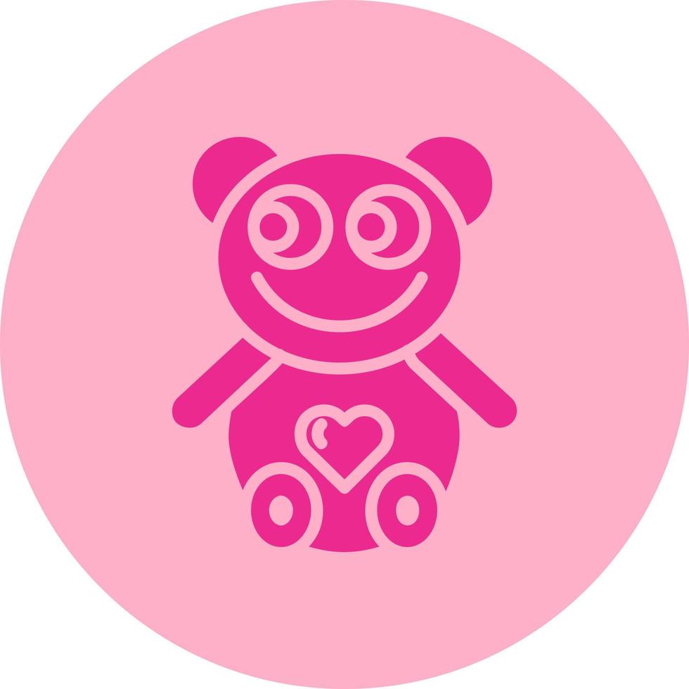 Teddy Bear Vector Icon