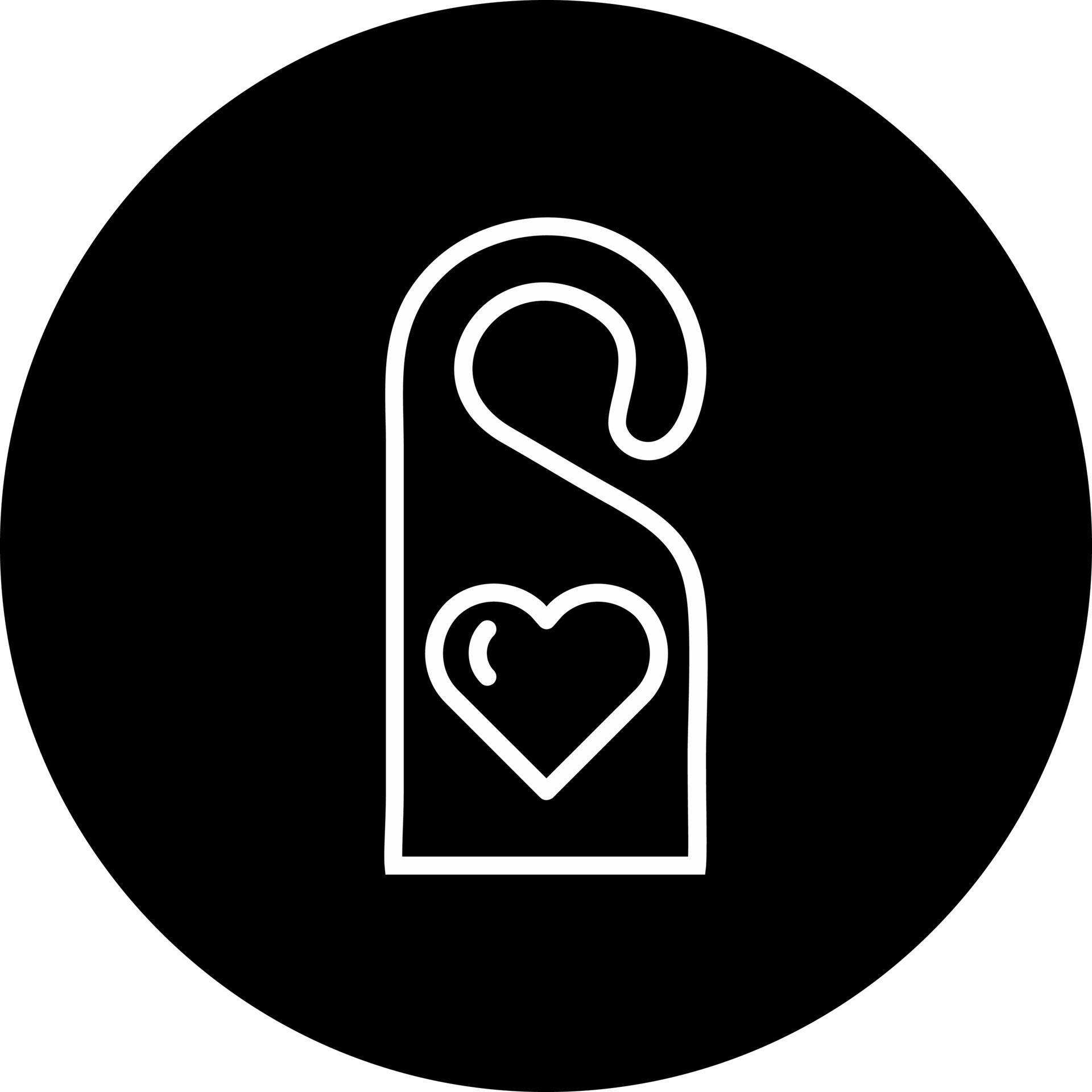 Door Hanger Vector Icon 16464226 Vector Art at Vecteezy