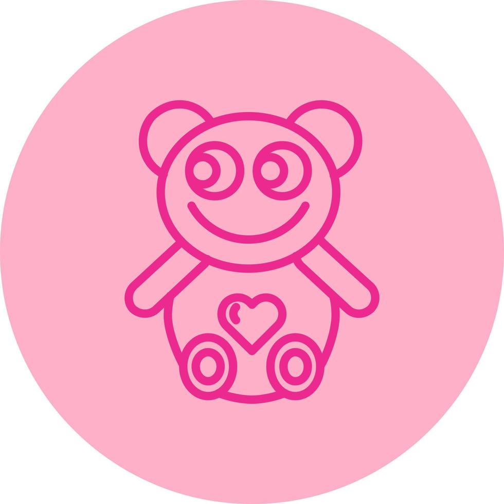 Teddy Bear Vector Icon