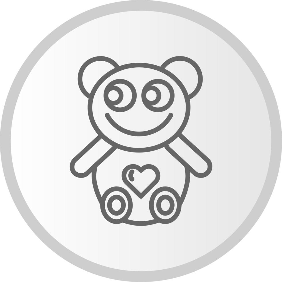 Teddy Bear Vector Icon