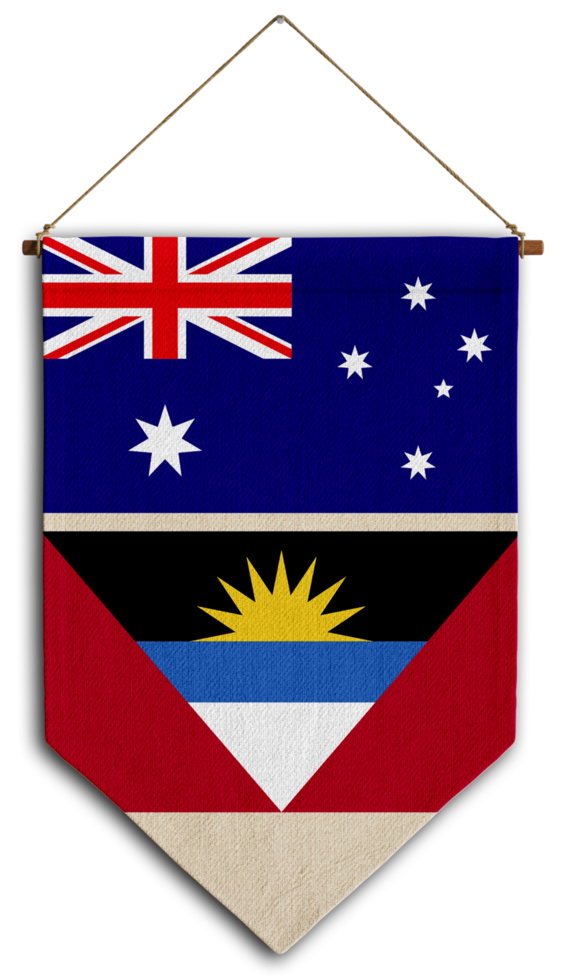 flag relation country hanging fabric travel immigration consultancy visa transparent australia antigua and barbuda png