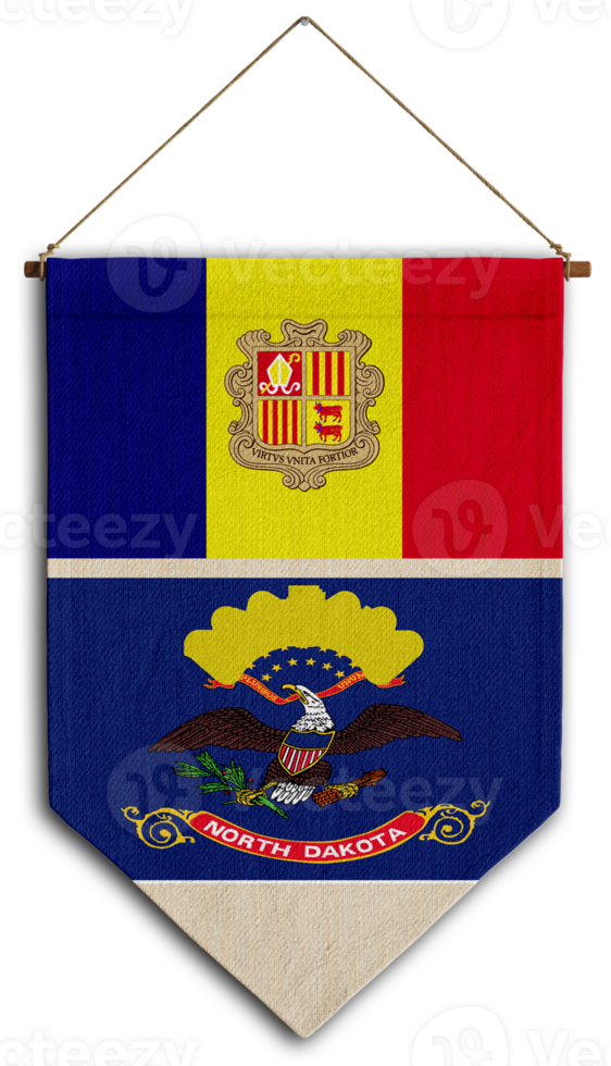 flag relation country hanging fabric travel immigration consultancy visa transparent andorra north dakota png