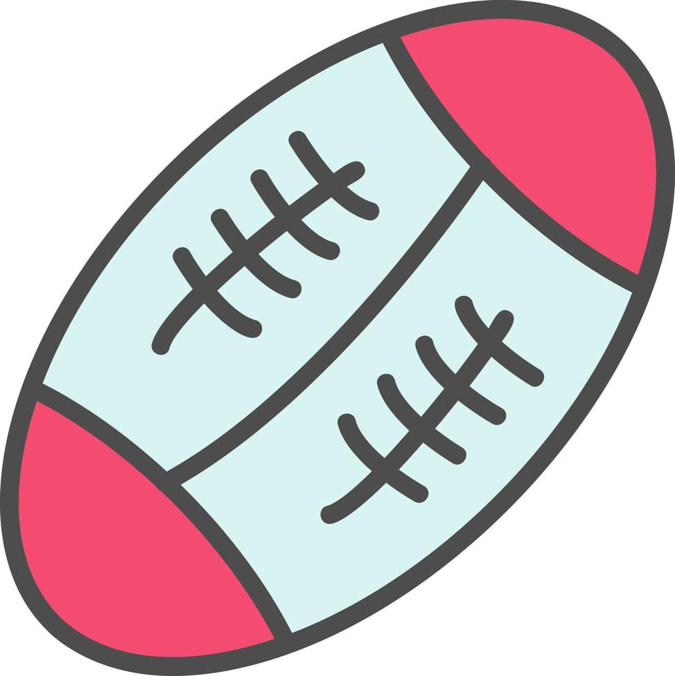 Rugby Vector Icon