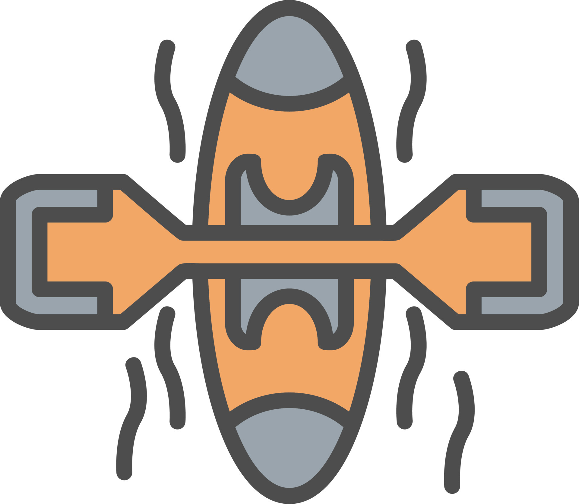 Rowing Boat Vector Icon 16465060 Vector Art at Vecteezy