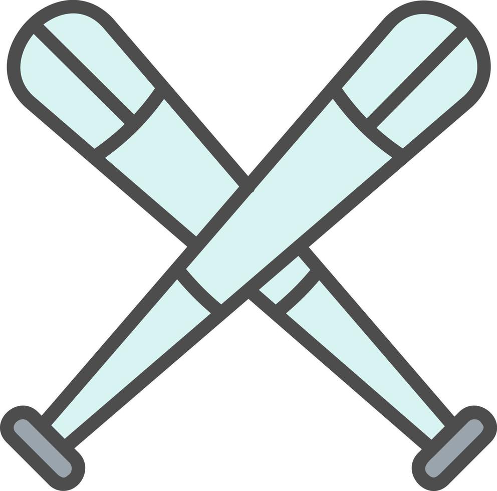 Baseball Bat Vector Icon 16465072 Vector Art at Vecteezy