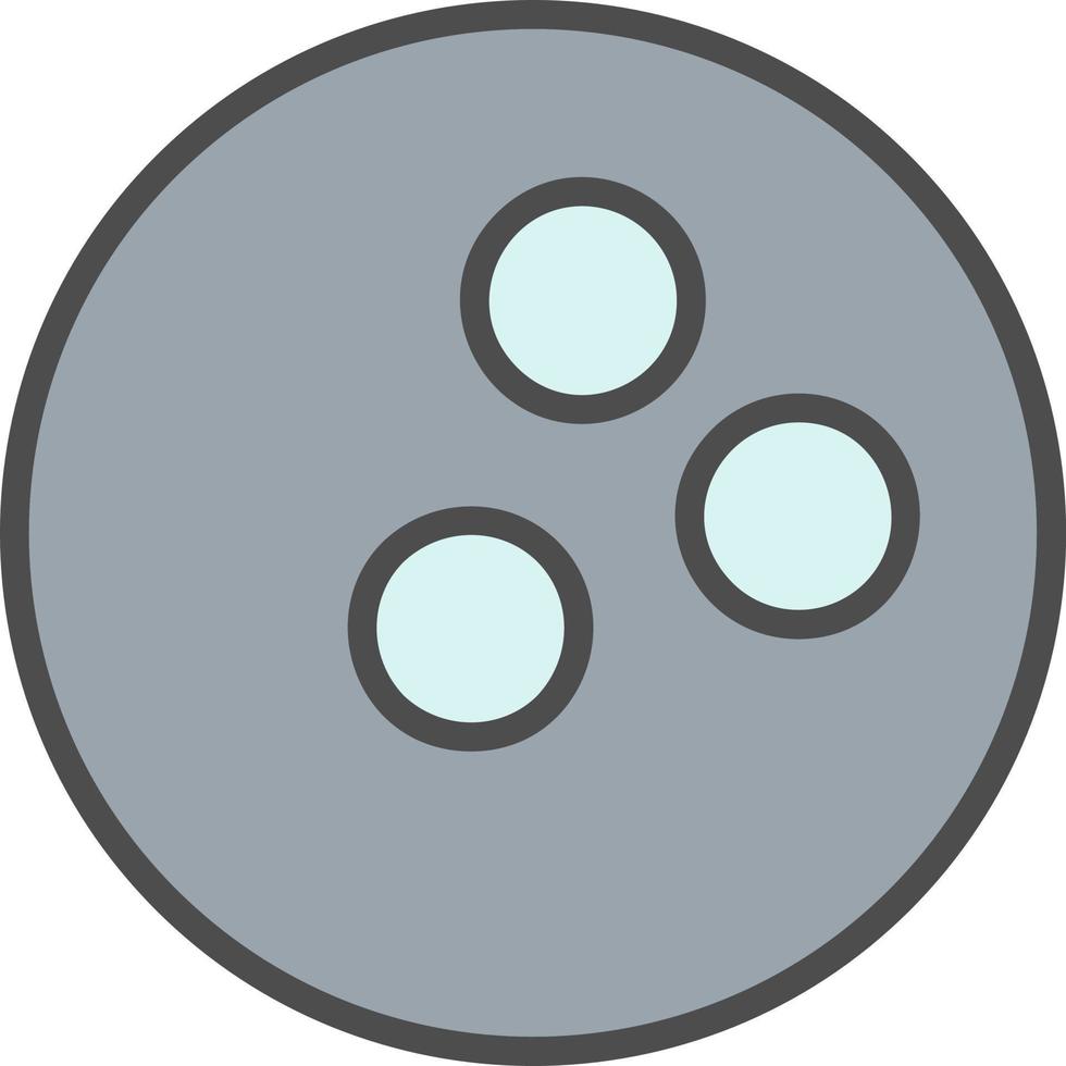 Bowling Ball Vector Icon