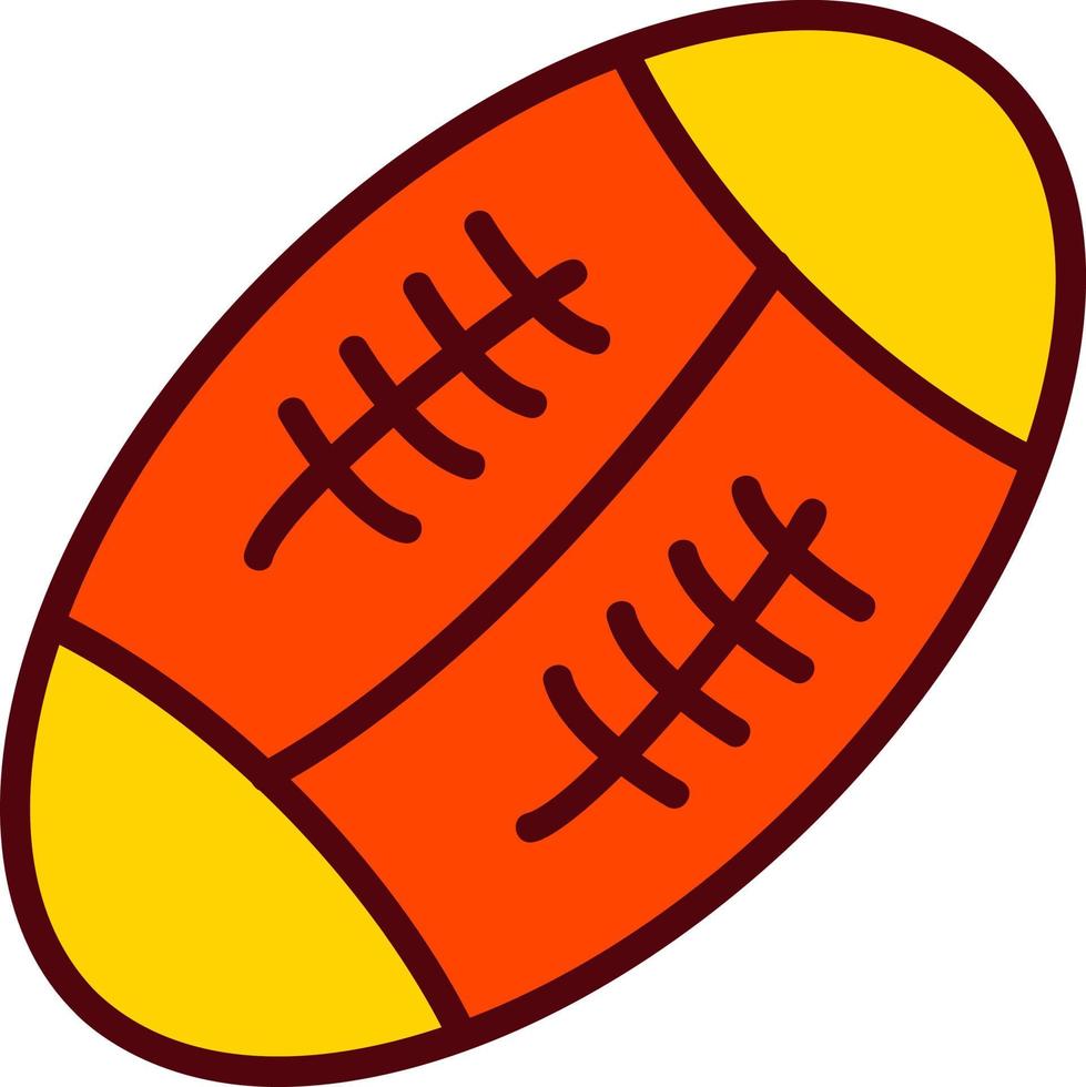 Rugby Vector Icon