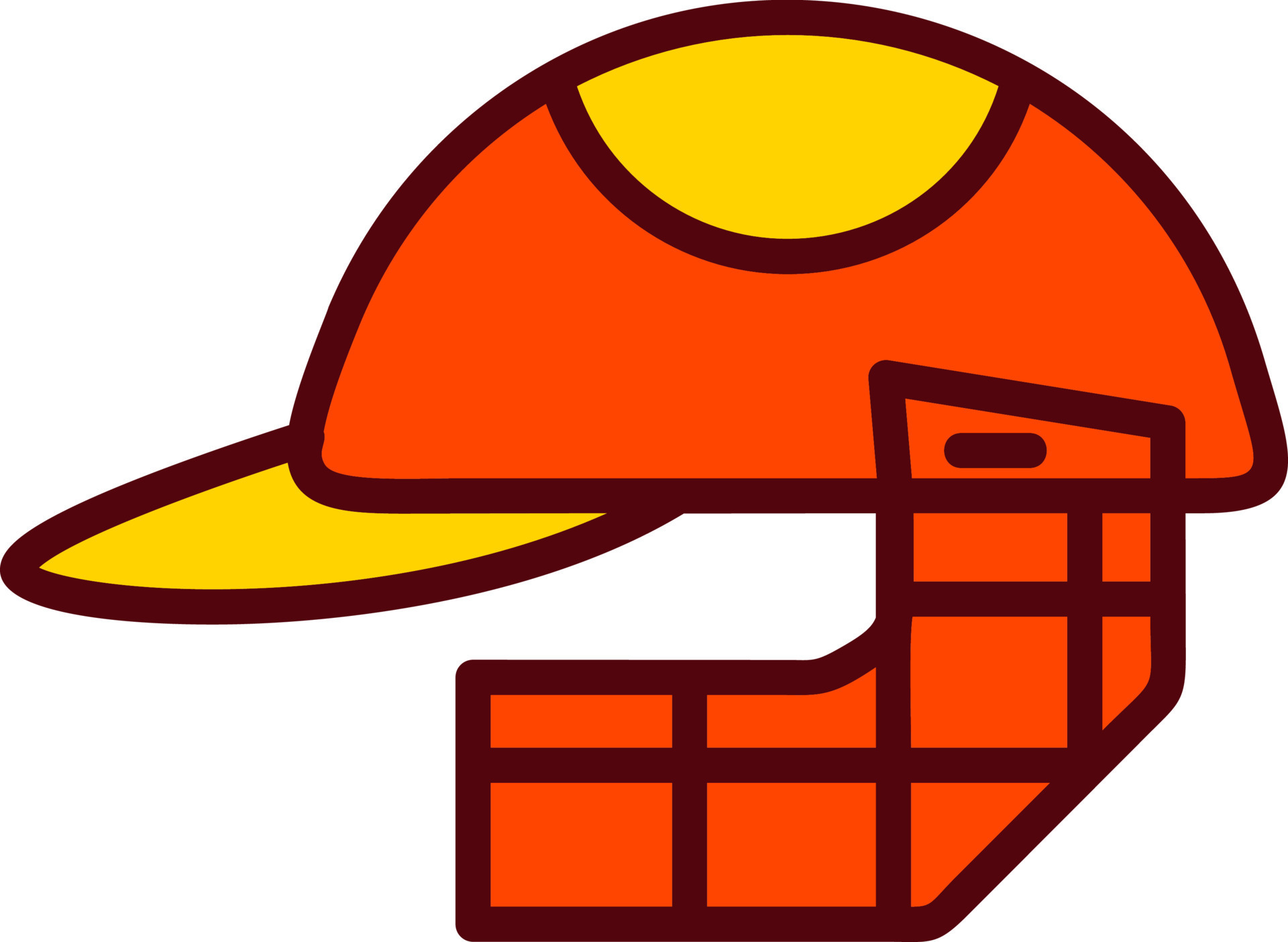 Cricket Helmet Vector Icon 16465155 Vector Art at Vecteezy