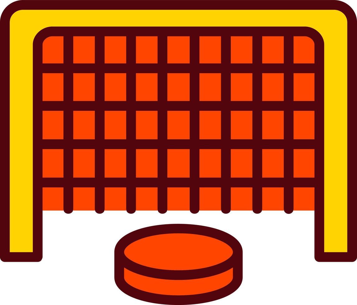 Hockey Net Vector Icon