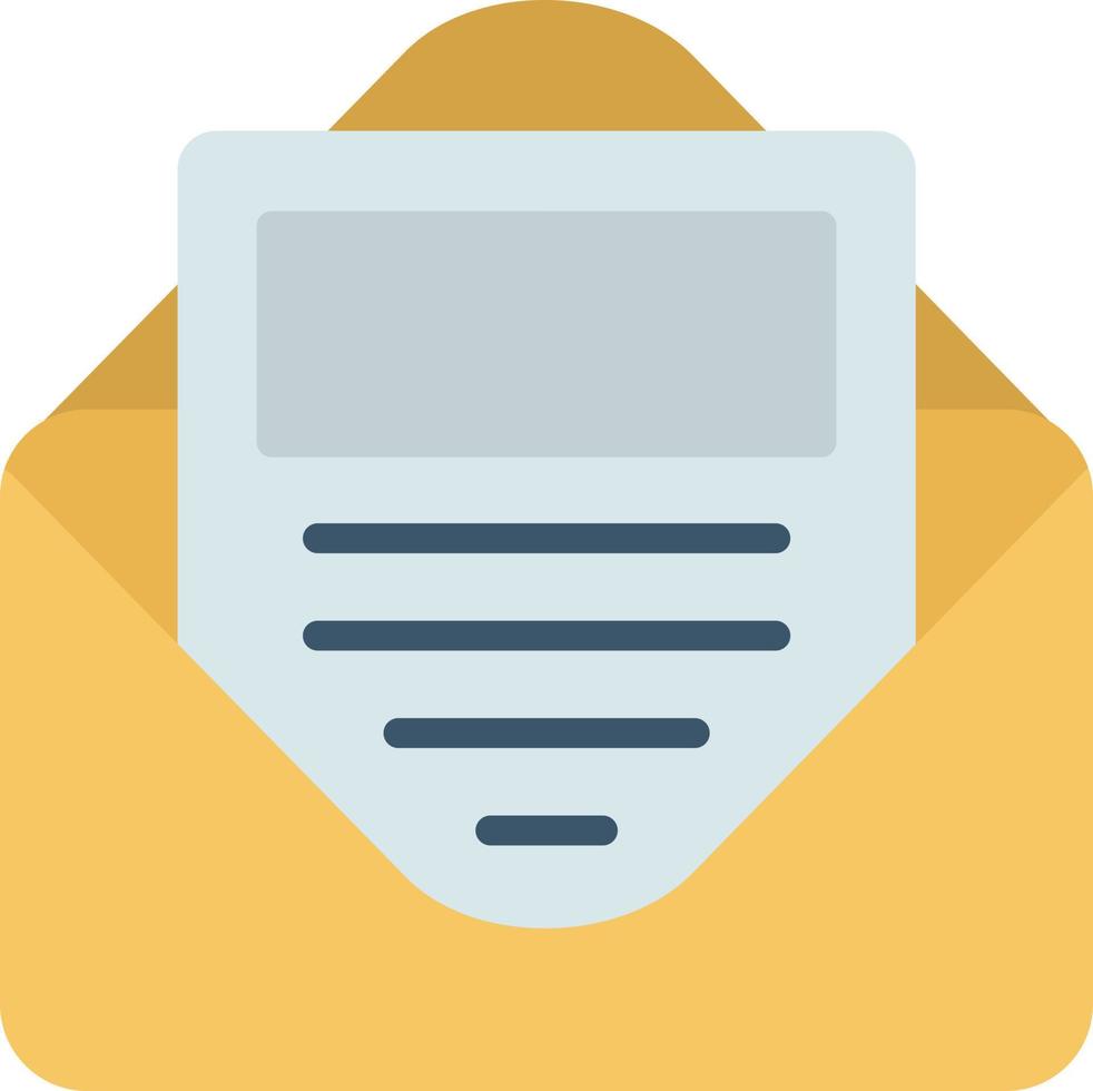 E Newsletter Vector Icon Design