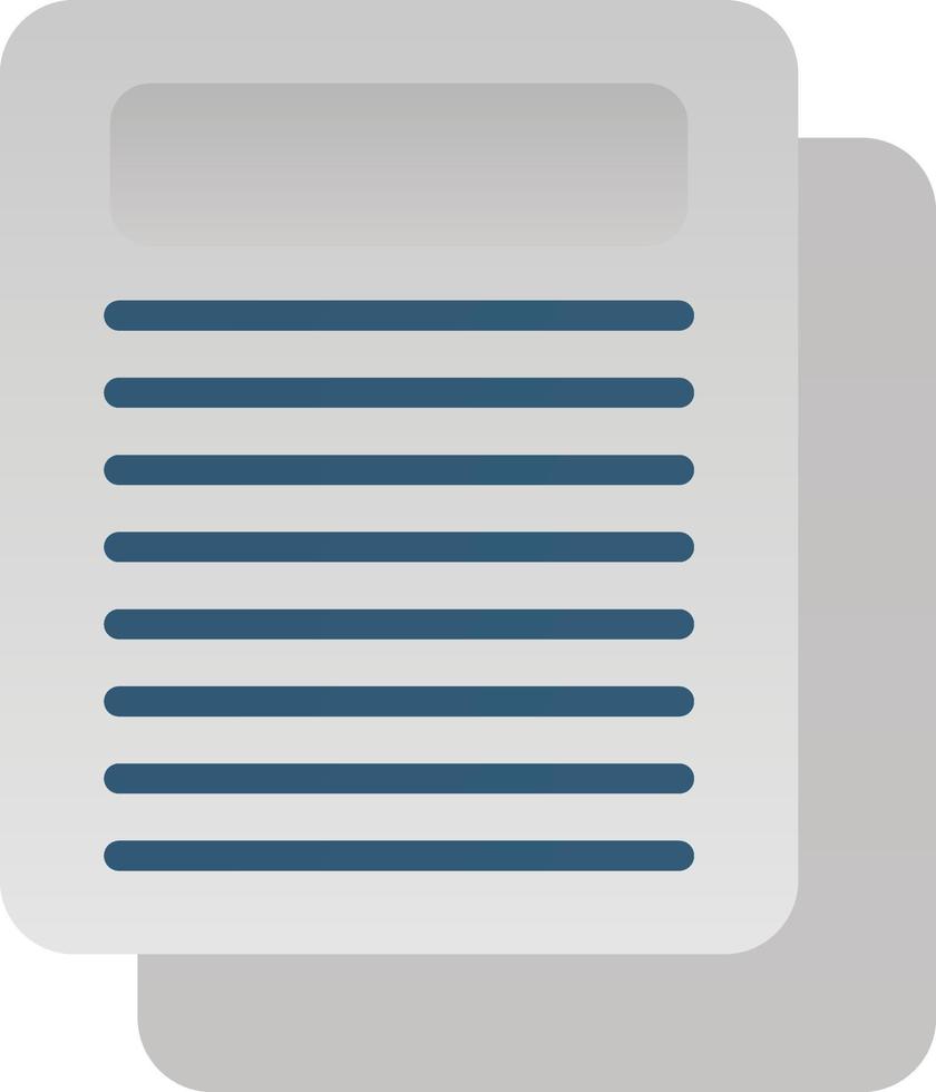 Body Copy Vector Icon Design