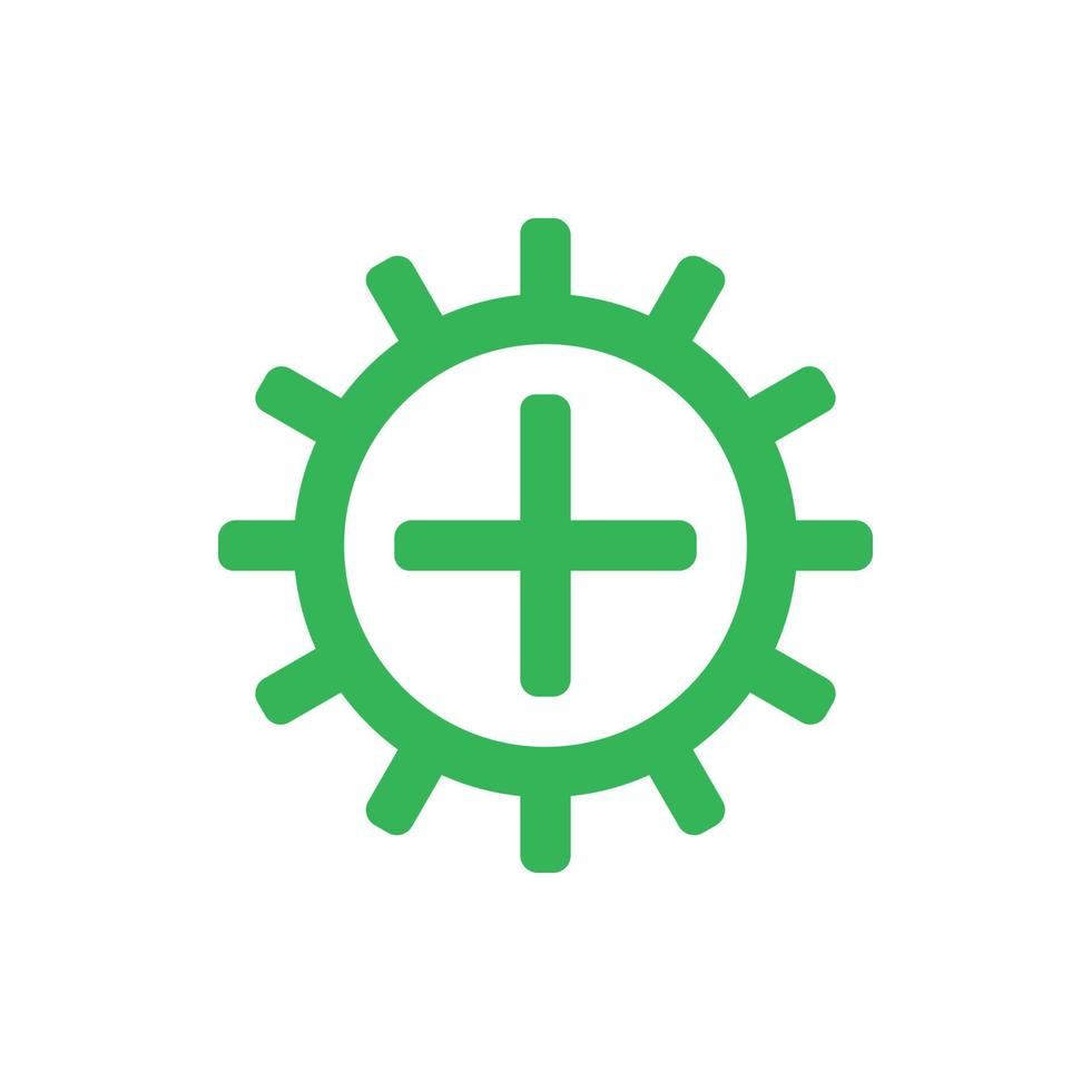first safety sign vector design icon