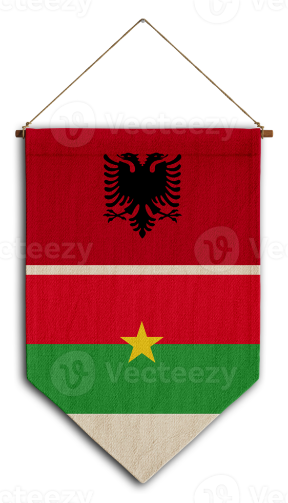 bandera relación país colgando tela viaje inmigración consultoría visa transparente albania burkina fasso png