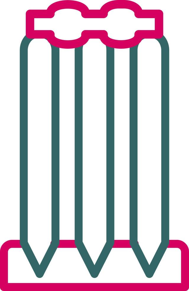Stumps Vector Icon