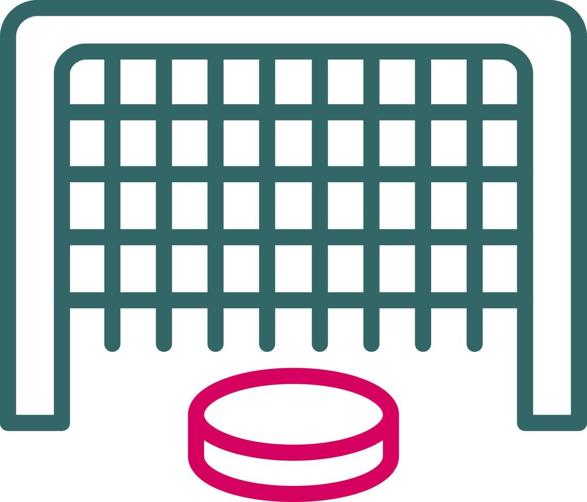 Hockey Net Vector Icon