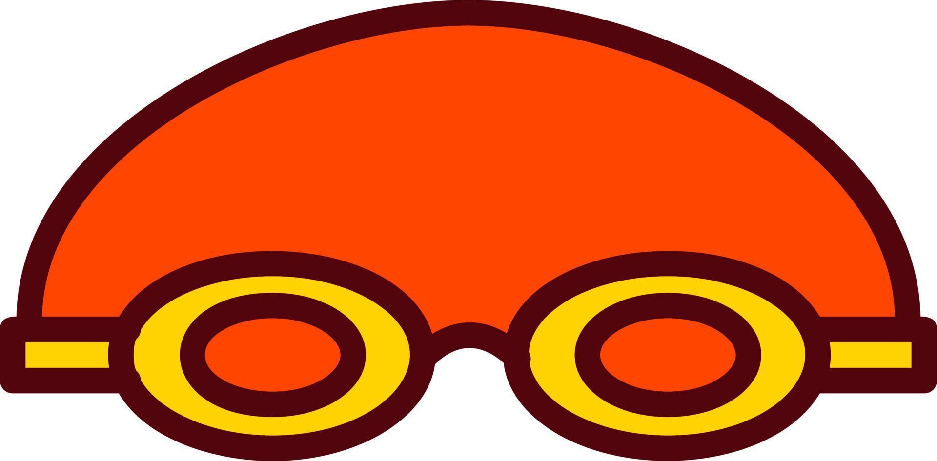 Swimmers Glasses Vector Icon