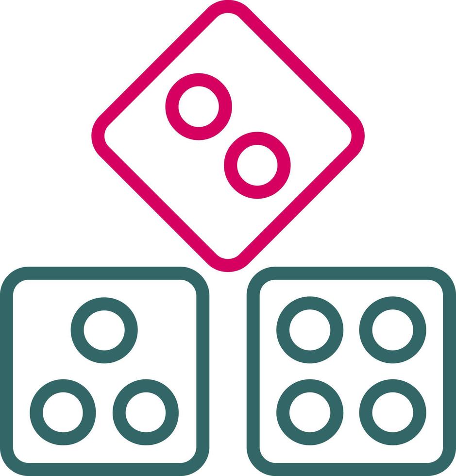 Ludo Dice Vector Icon