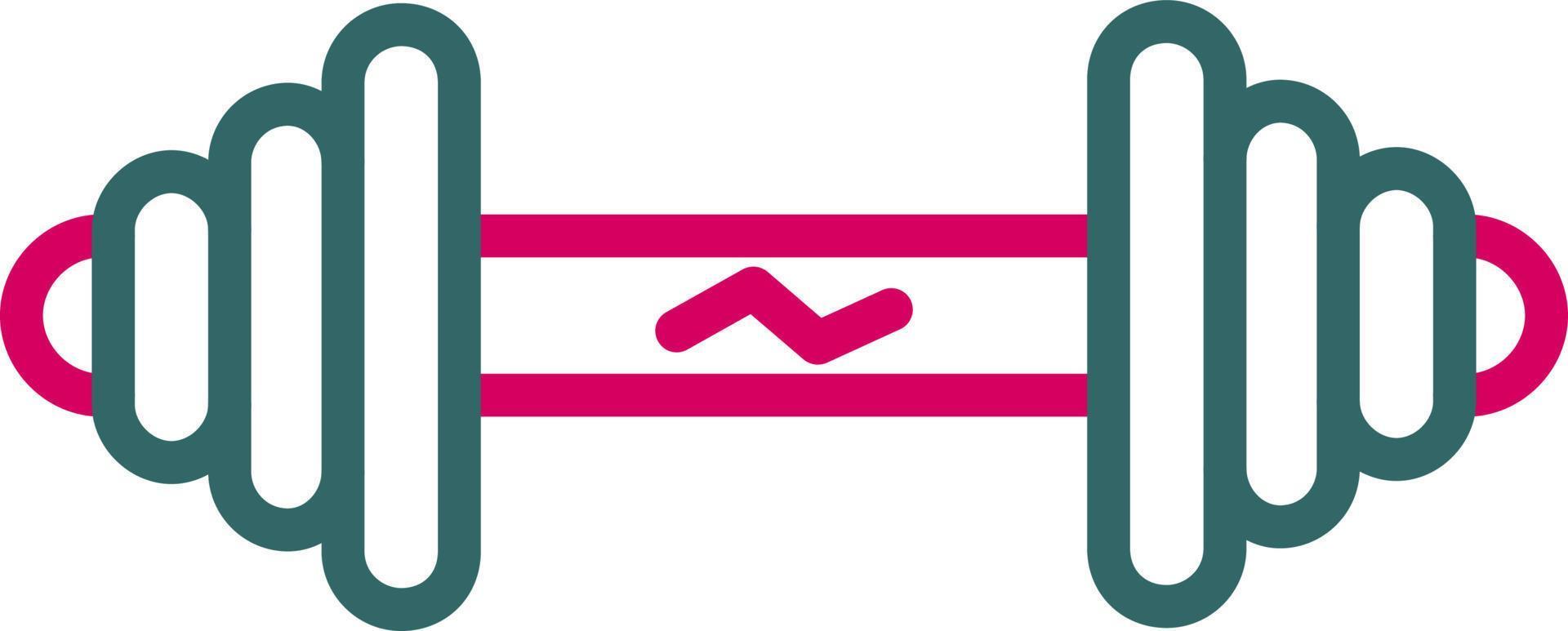 Barbell Vector Icon