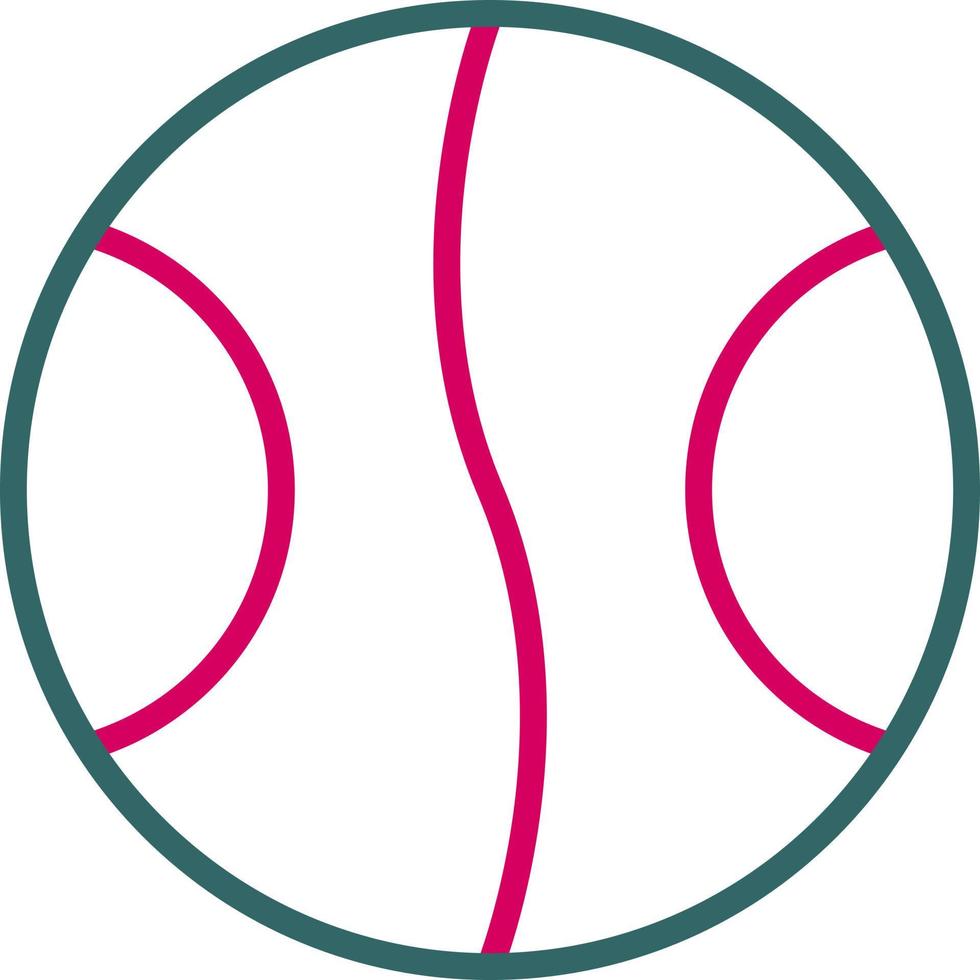 Tennis Ball Vector Icon