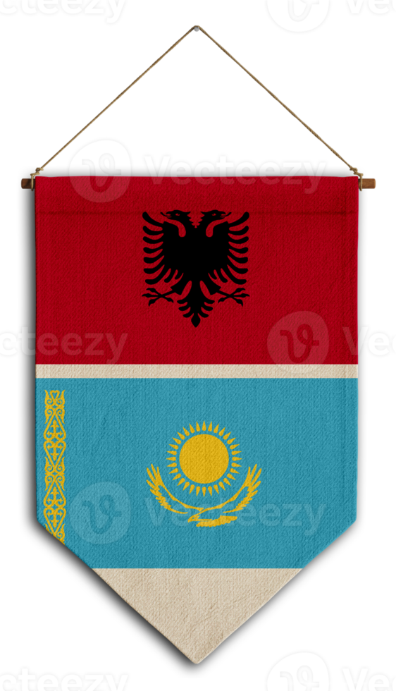 bandera relación país colgando tela viaje inmigración consultoría visa transparente albania kazajstán png