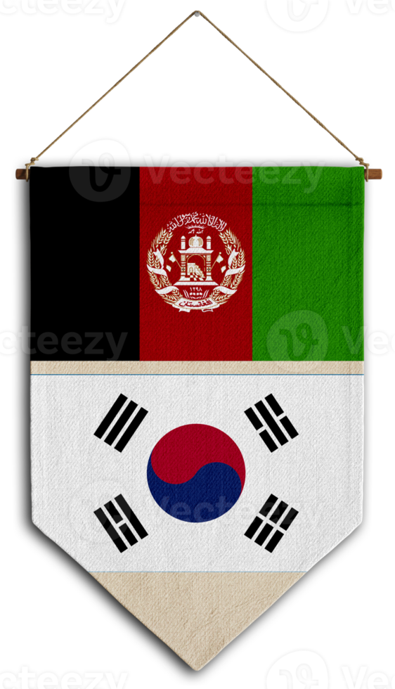 flagga relation Land hängande tyg resa invandring konsultverksamhet visum transparent afghanistan söder korea png