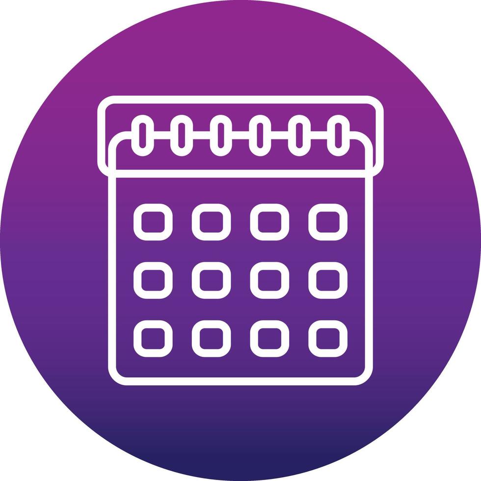 Calander Vector Icon
