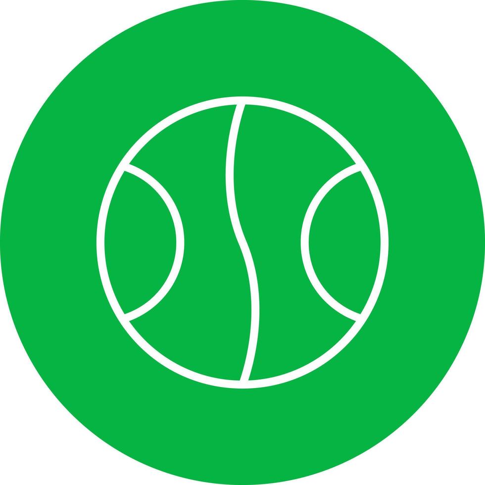 Tennis Ball Vector Icon
