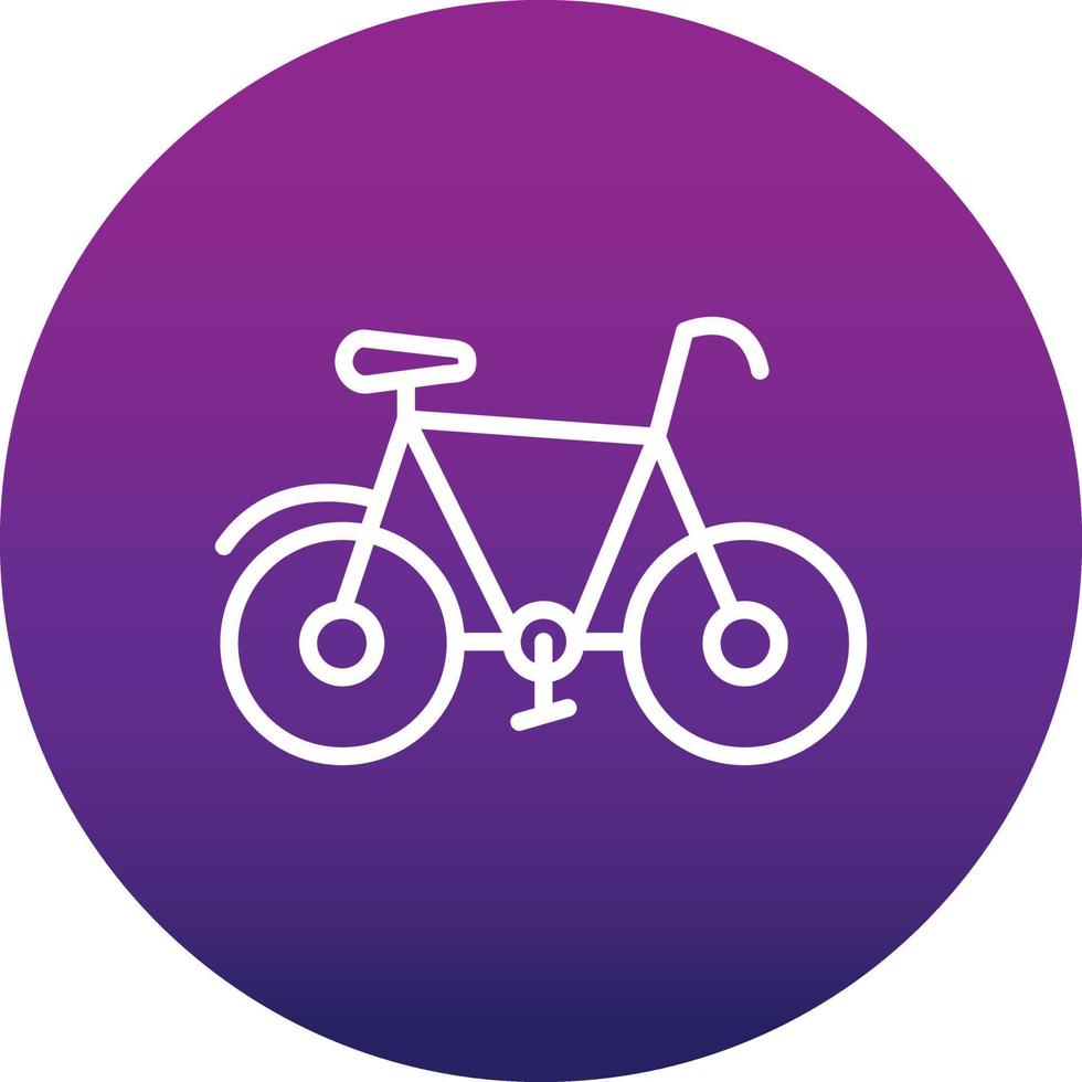 icono de vector de bicicleta