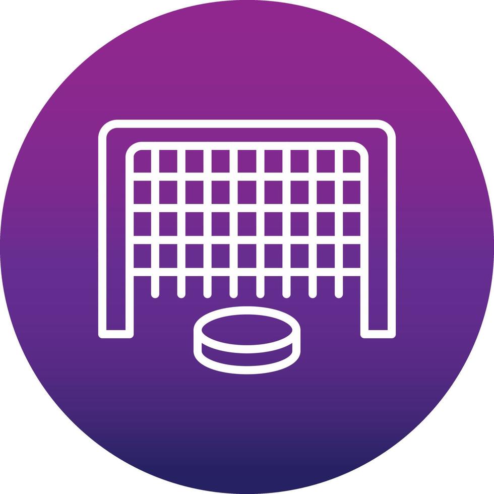 Hockey Net Vector Icon