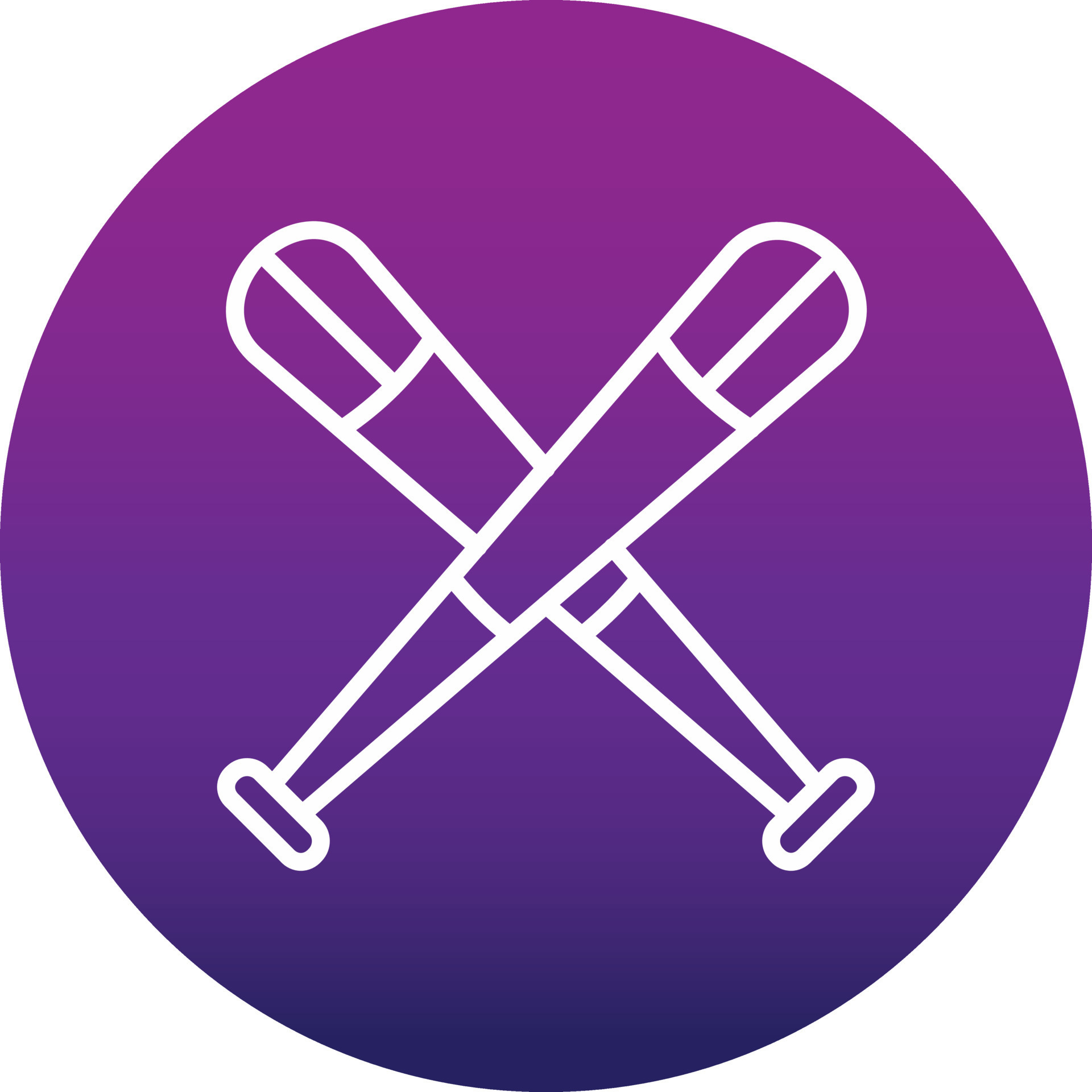 Baseball Bat Vector Icon 16466338 Vector Art at Vecteezy