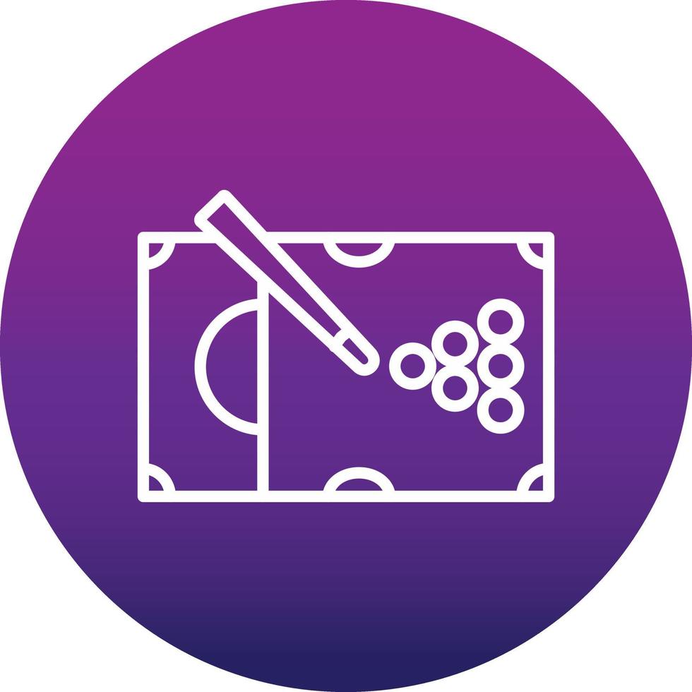 Snooker Vector Icon