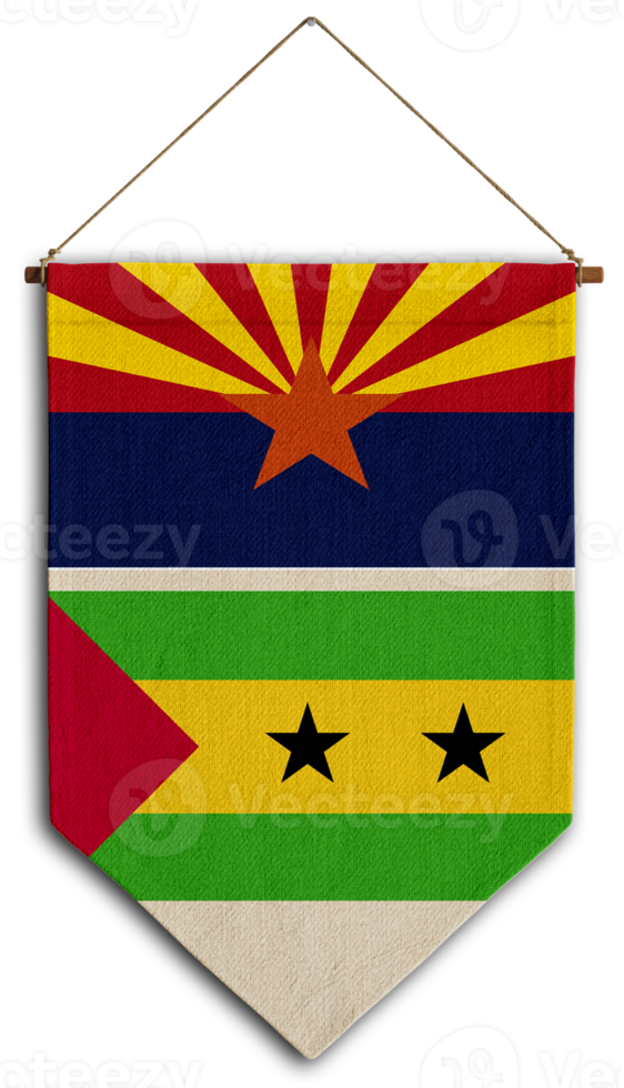 flagge beziehung land hängen stoff reise einwanderung beratung visum transparent arizona sao tome png