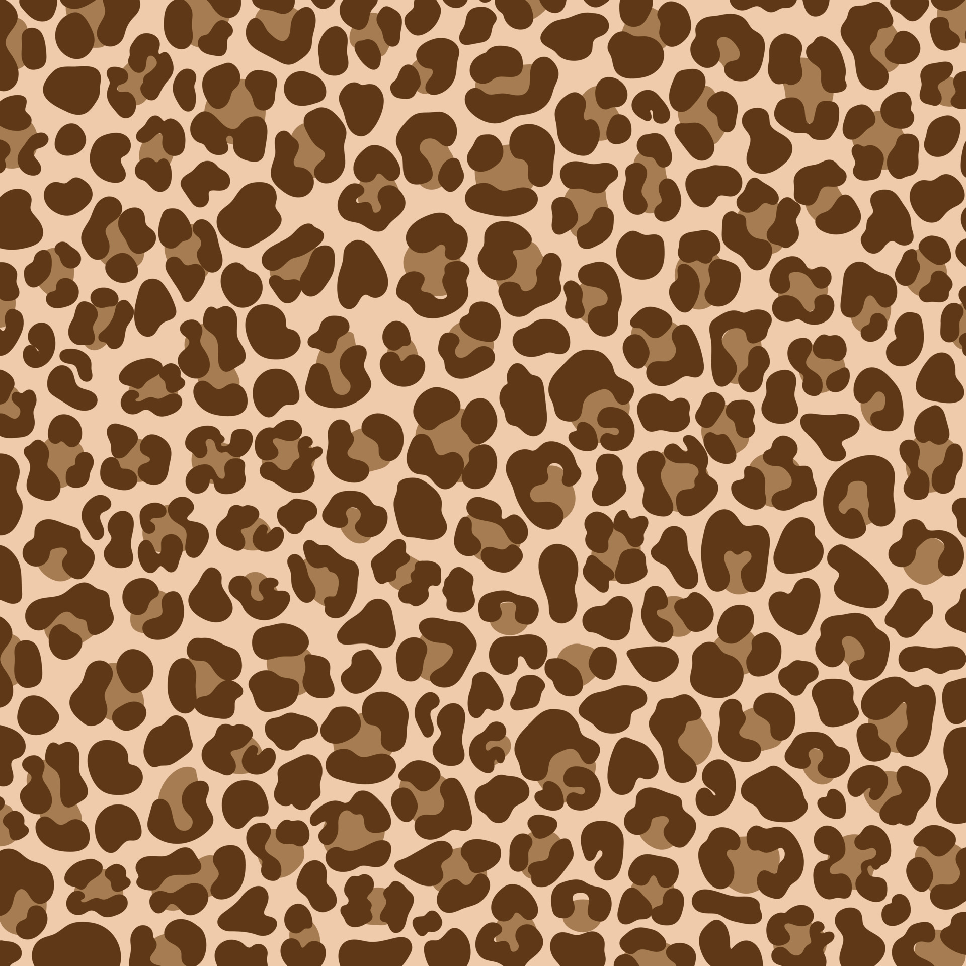 Leopard Print Impression Animal Skin Wall Mural