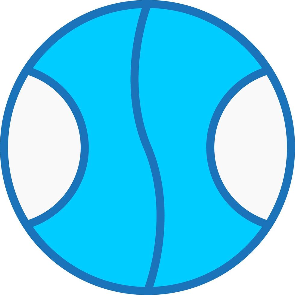 Tennis Ball Vector Icon