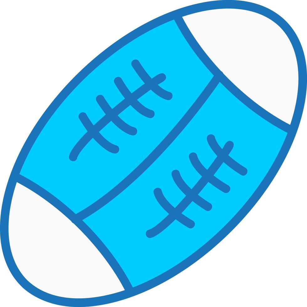 icono de vector de rugby