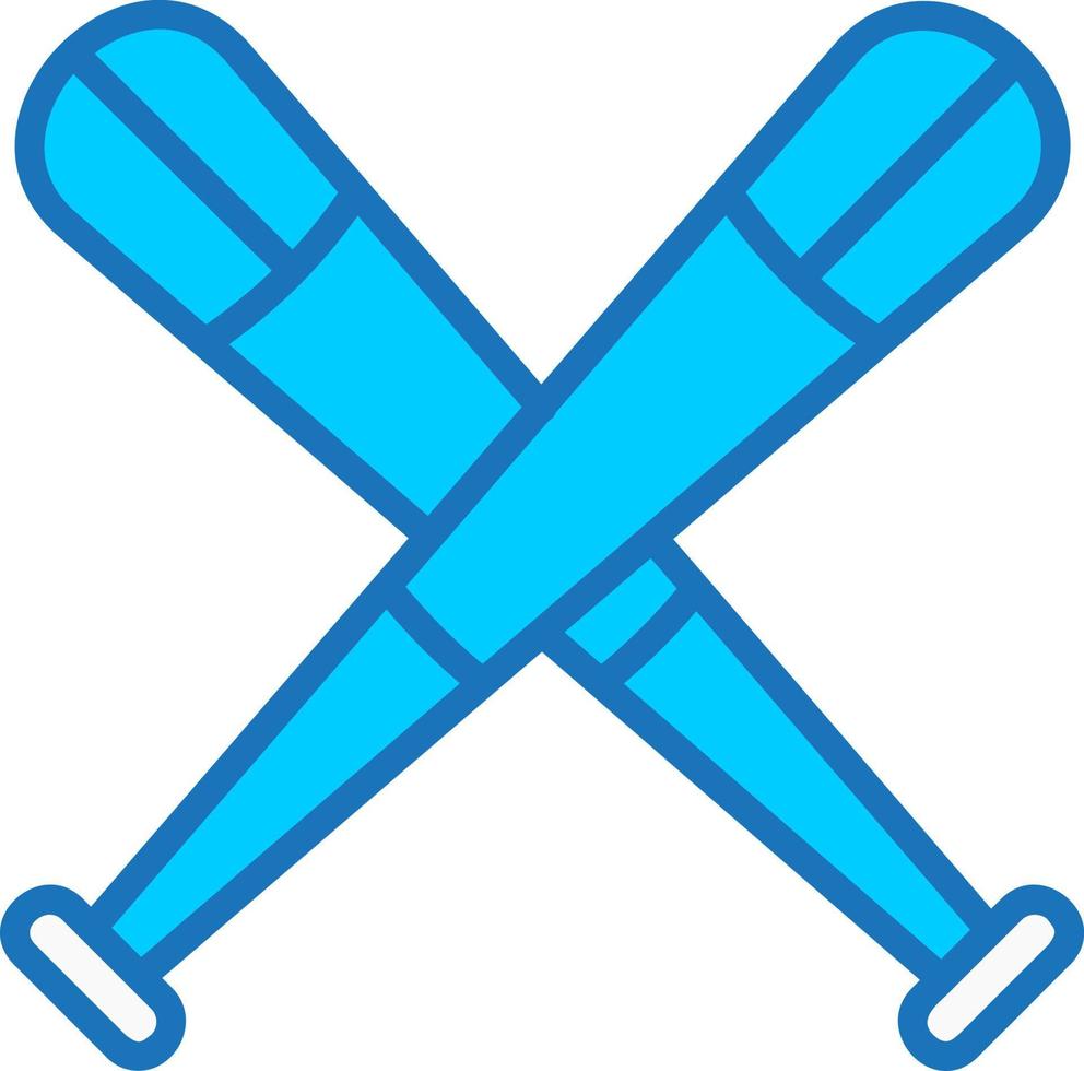 Baseball Bat Vector Icon