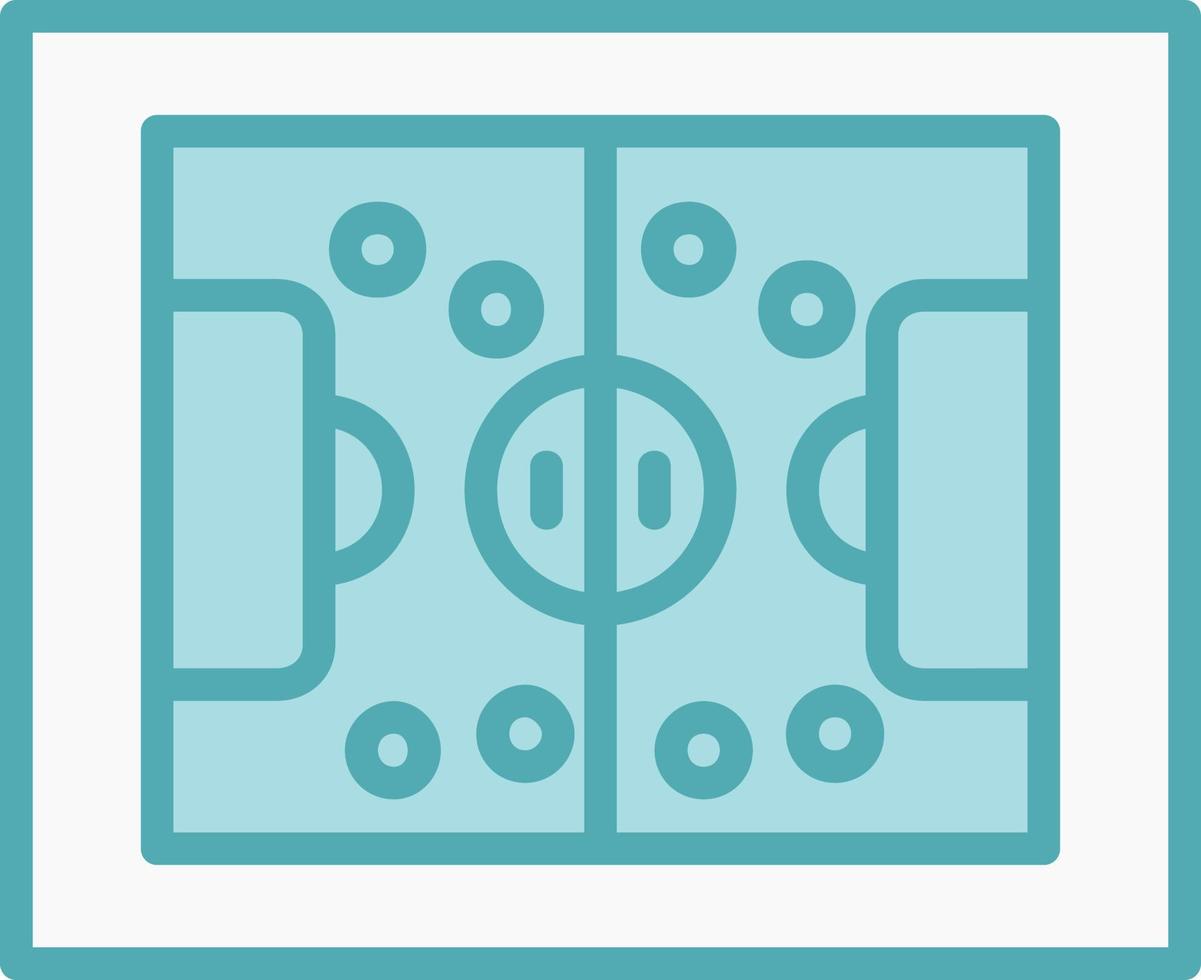 Football Field Vector Icon