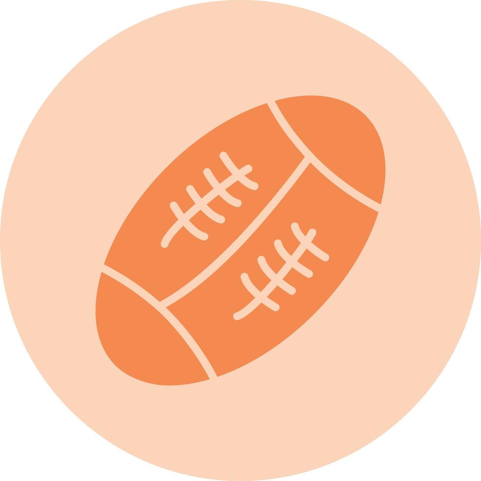 icono de vector de rugby