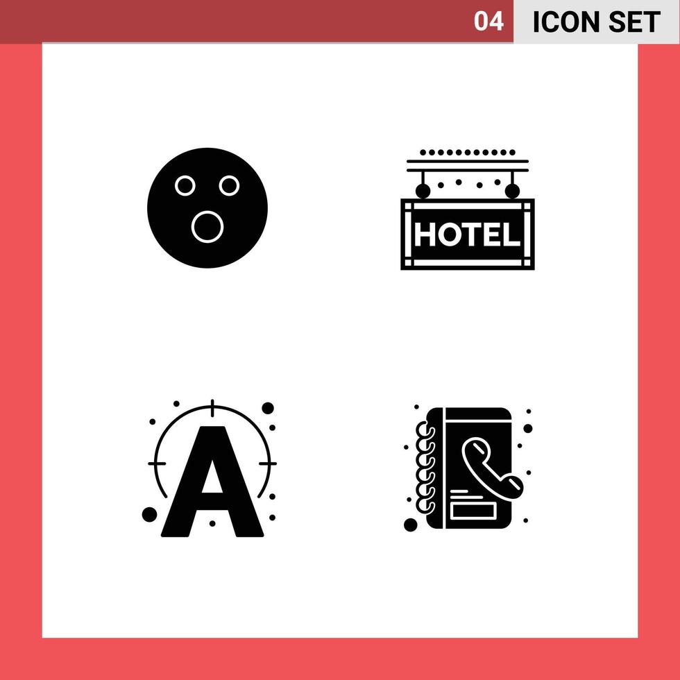 Universal Solid Glyphs Set for Web and Mobile Applications golfball text game travel connect Editable Vector Design Elements