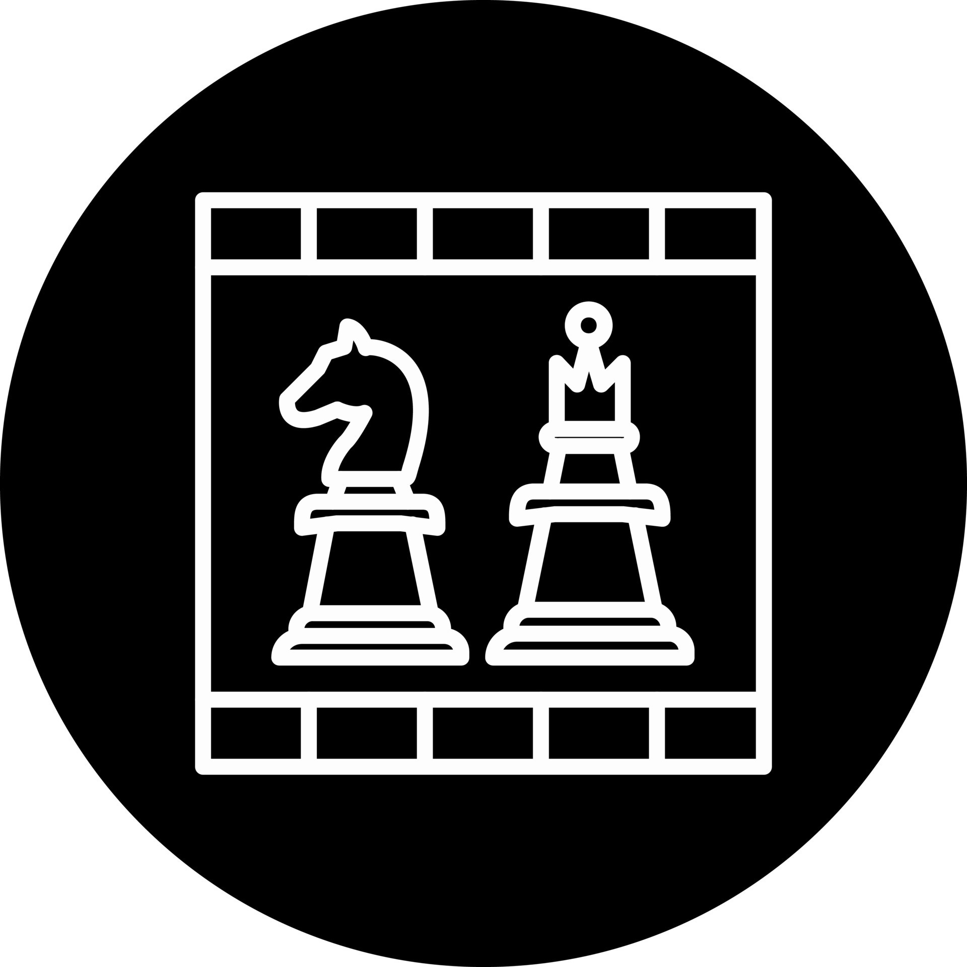 Chess Board Vector Icon 16468082 Vector Art at Vecteezy